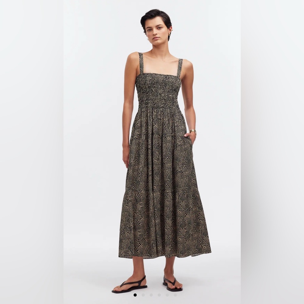 Madewell Smocked Maxi Dress